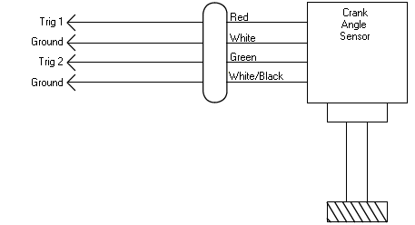 Mazda 13B (Series 4 & 5) Crank Angle Sensor Wiring