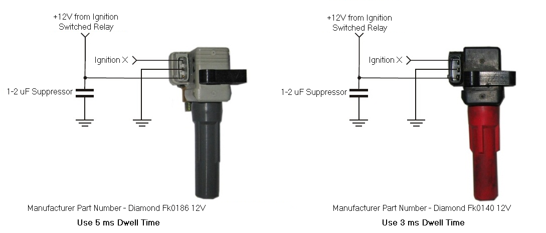 Subaru Internal Ignitor Coil Wiring