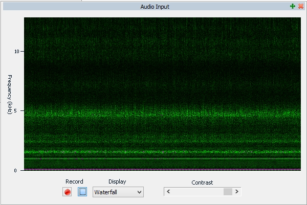 Knock Wideband waterfall