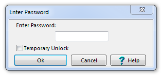 Password - Unlock