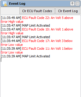 The Event Log Window