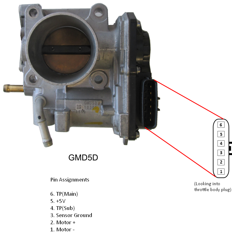 Honda 50mm L15A throttle body