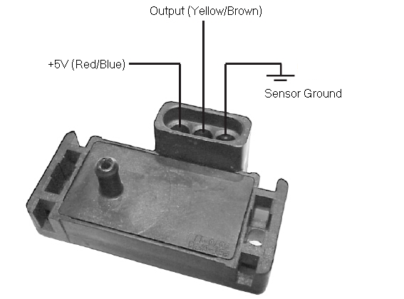 Delco MAP Sensor Pinout