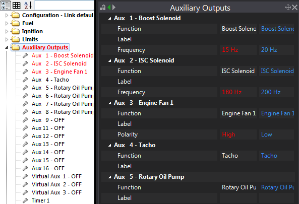 Settings Compare