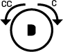 When looking at throttle shaft